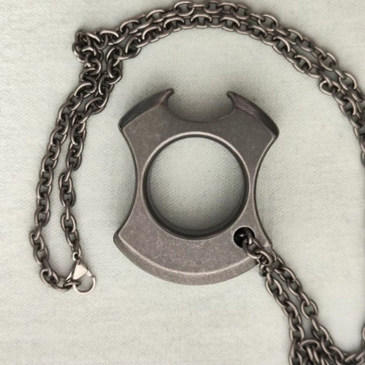 TC4 Titanium Alloy Single Finger Keychain Opener EDC