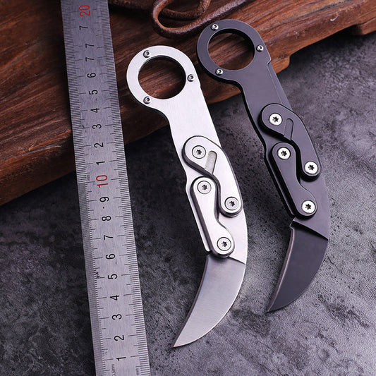 Mechanical Mini Claw Knife Foldable EDC