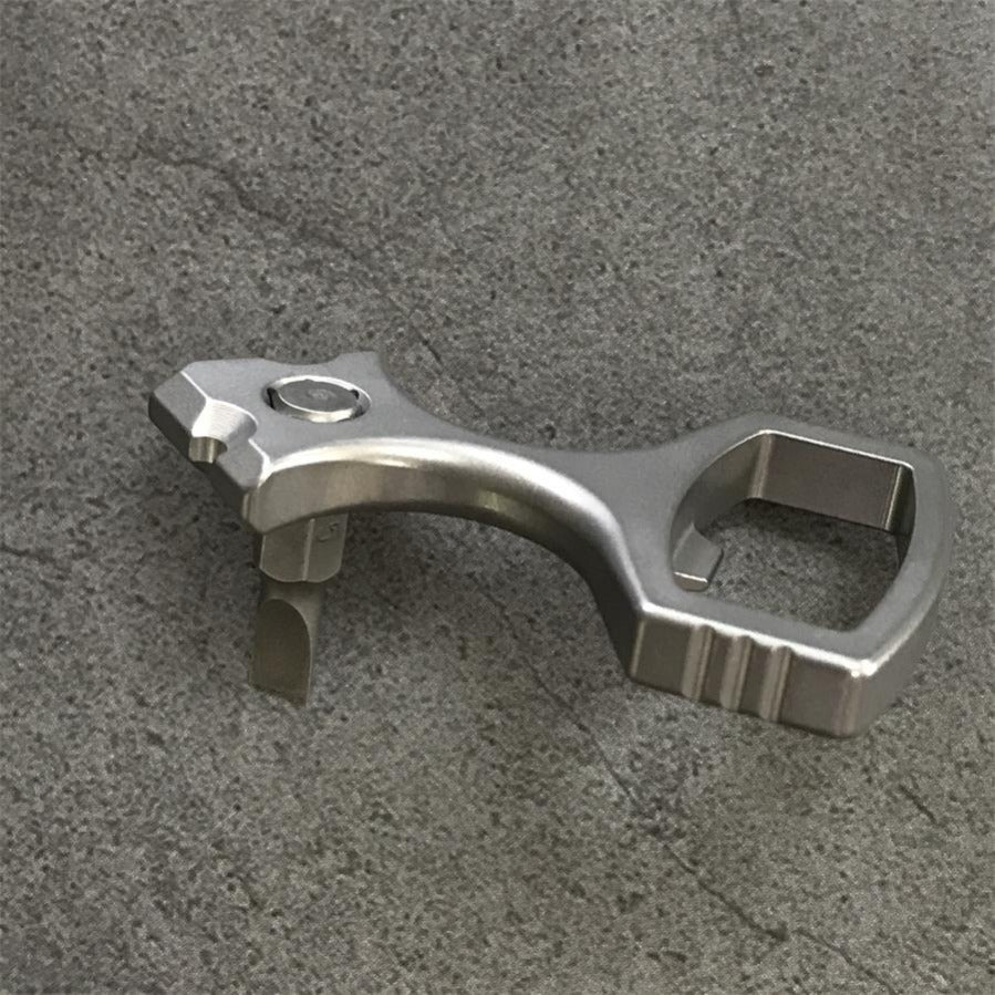 Mini Titanium Bottle Opener Multifunctional Maintenance Gadget