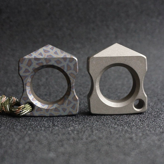 Titanium Single Finger Safety Gear Broken Window Escape
