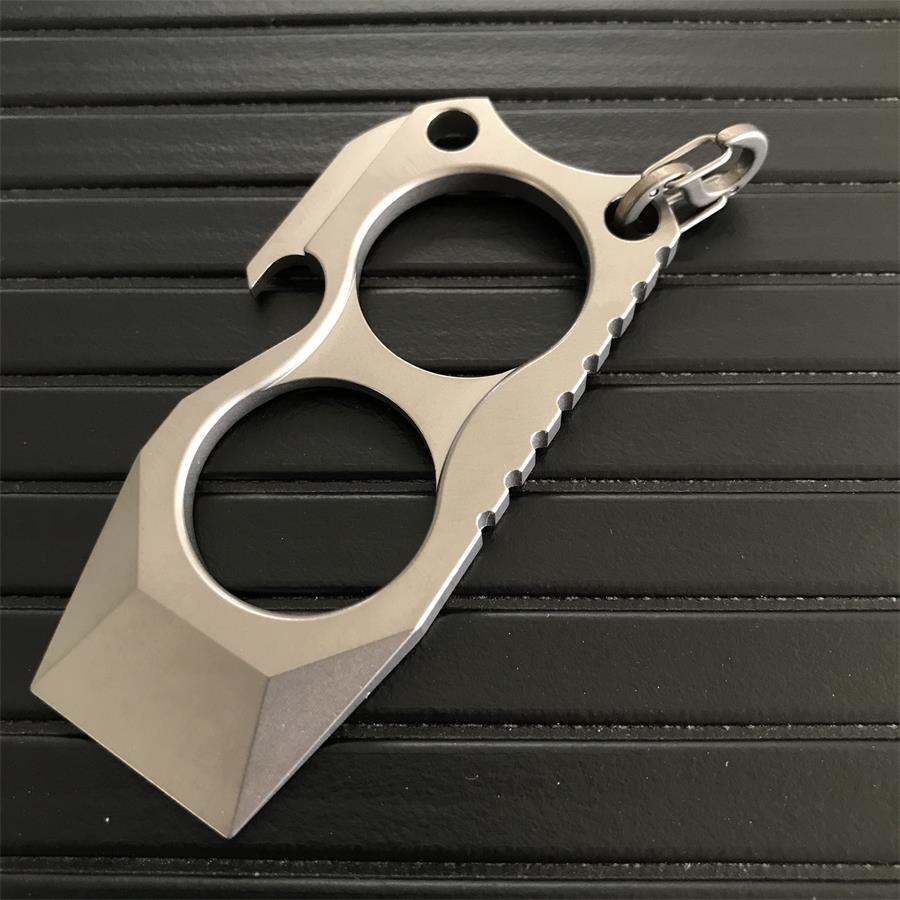 GODEDC Mini Titanium Crowbar Bottle Opener EDC Tool