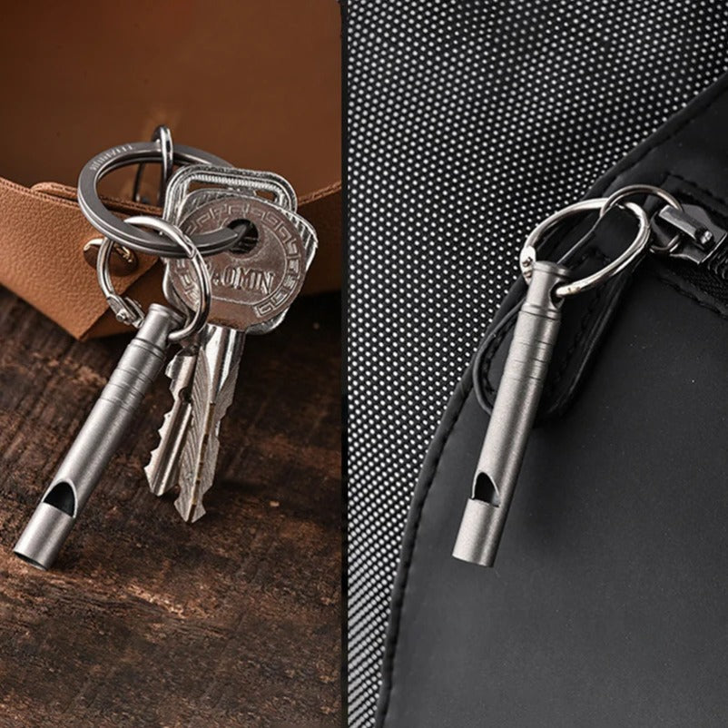 Mini Practical Titanium Whistle