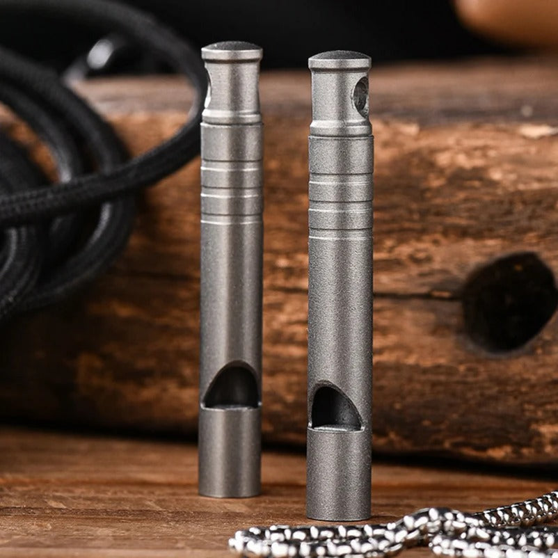 Mini Practical Titanium Whistle