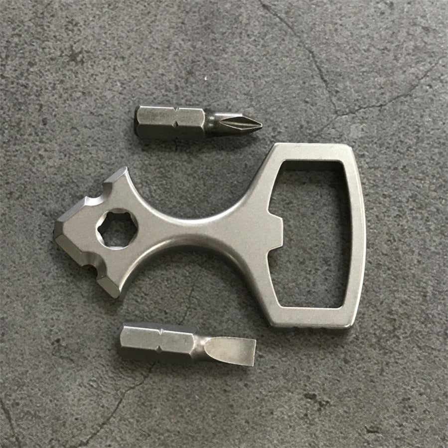 Mini Titanium Bottle Opener Multifunctional Maintenance Gadget