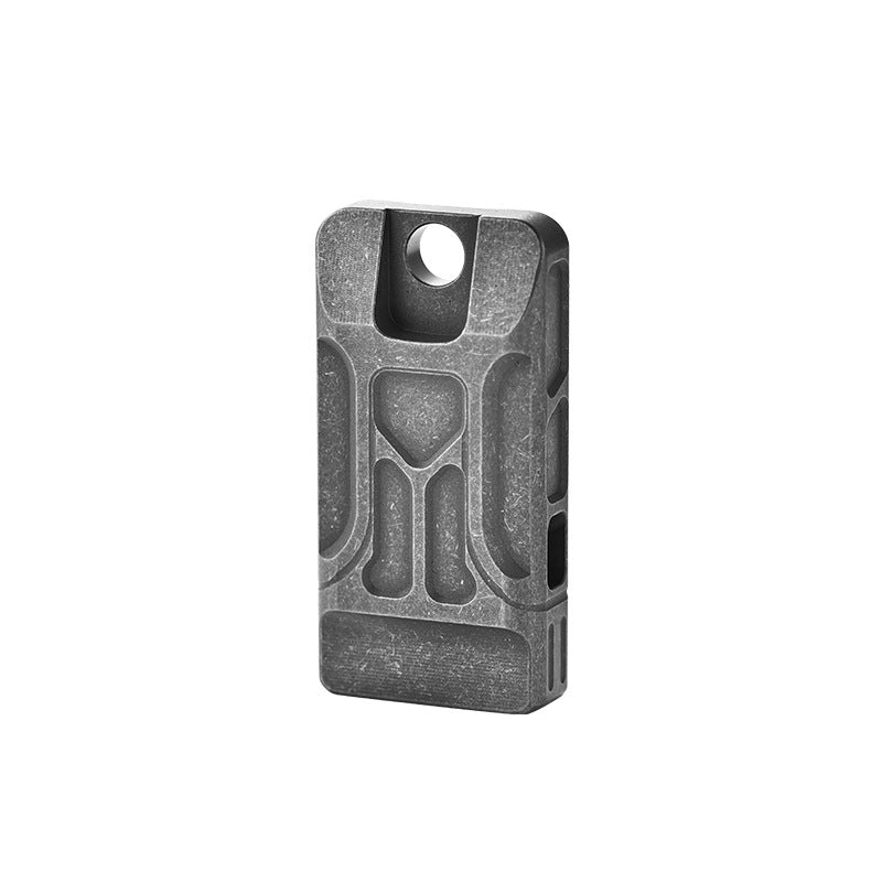 Mini High Decibel Titanium Whistle Double Barrel