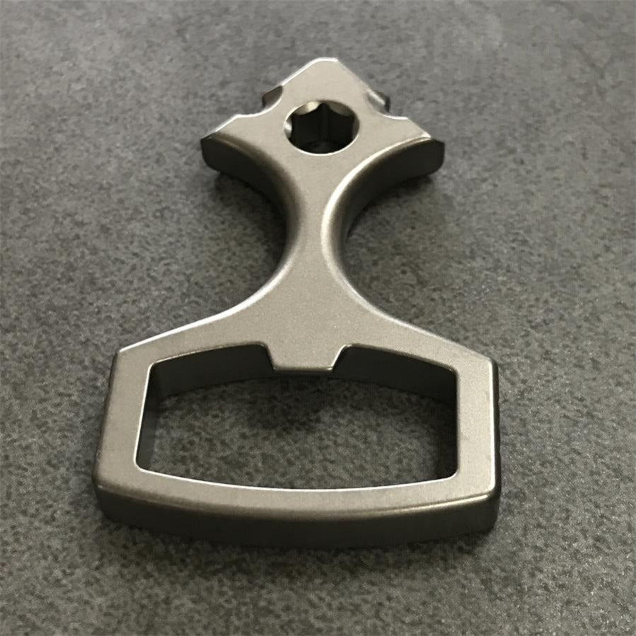 Mini Titanium Bottle Opener Multifunctional Maintenance Gadget