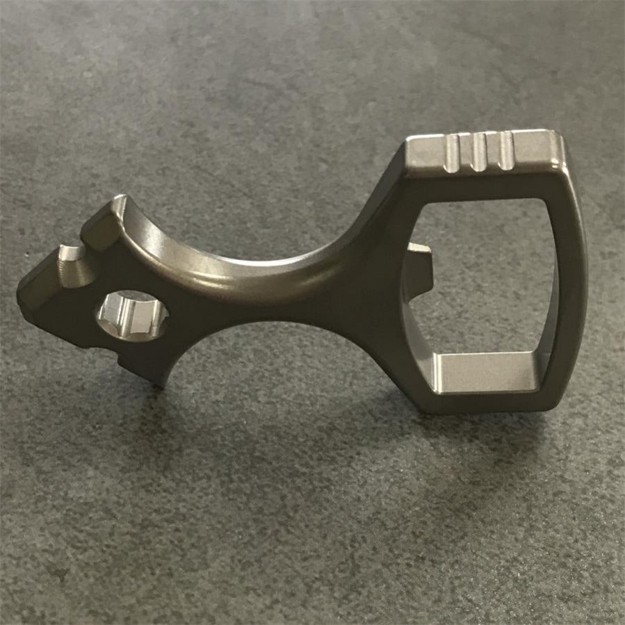Mini Titanium Bottle Opener Multifunctional Maintenance Gadget
