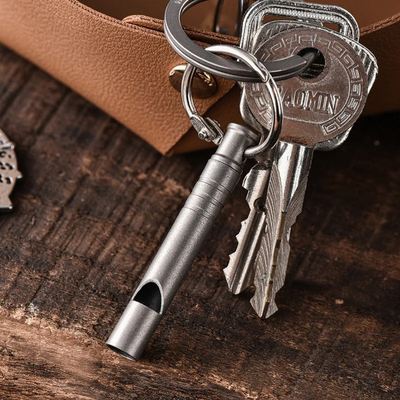 Mini Practical Titanium Whistle