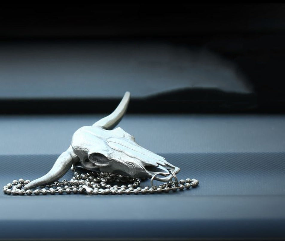 Bull-head Keychain Pendant Mini Knife EDC