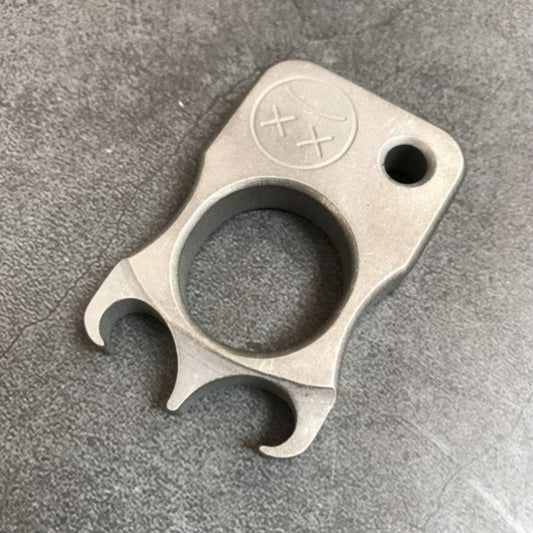 Flame Titanium Alloy One Finger EDC