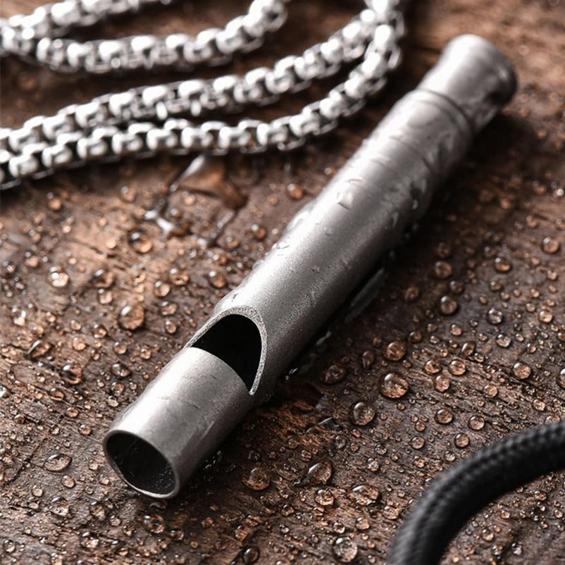 Mini Practical Titanium Whistle
