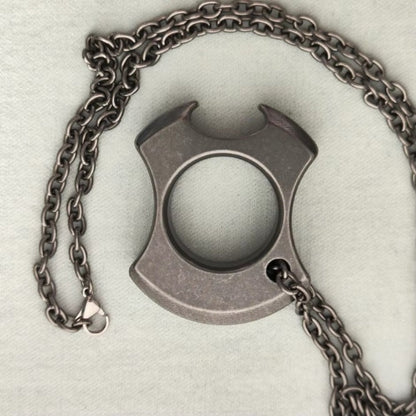 TC4 Titanium Alloy Single Finger Keychain Opener EDC