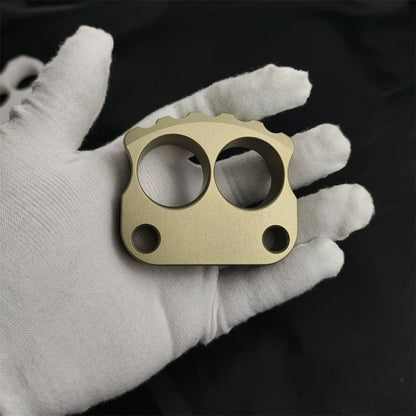 Skull Thickened Two Hole Aluminum Mini Portable EDC Tool