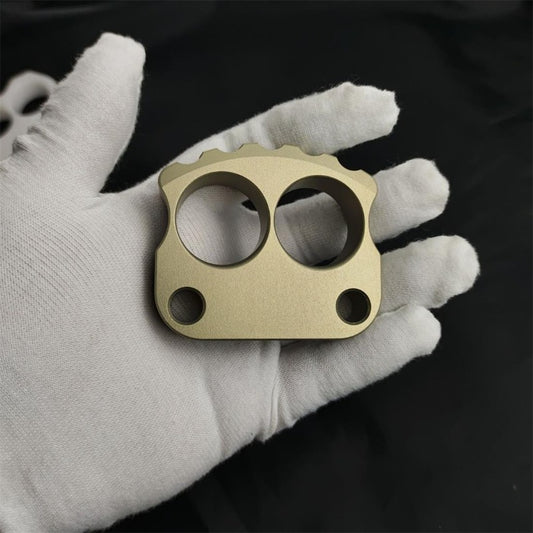 Skull Thickened Two Hole Aluminum Mini Portable EDC Tool