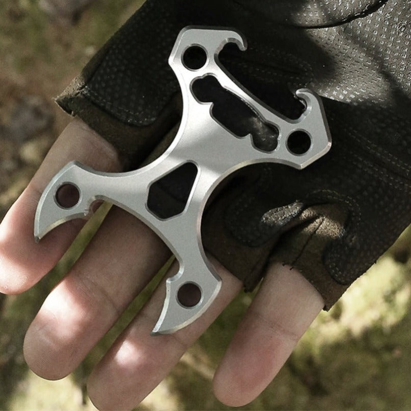 Titanium Bottle Opener Multifunctional Easy Carry Outdoor Tool