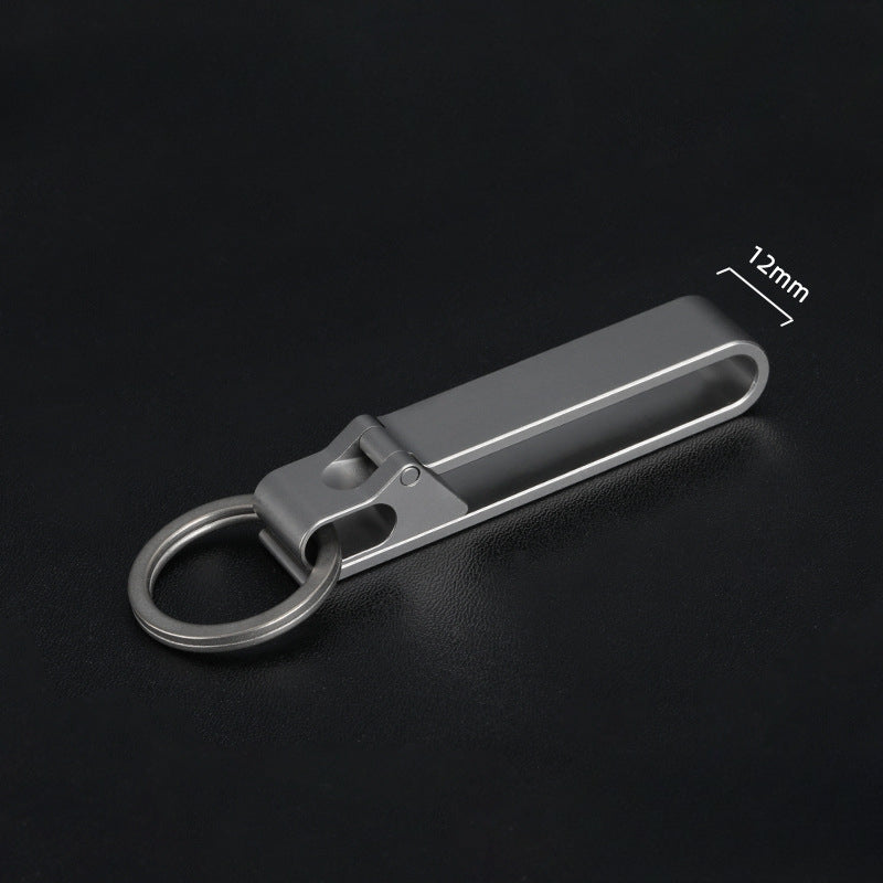 Titanium Belt Keychain Lightweight Sports Key Holder