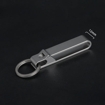 Titanium Belt Keychain Lightweight Sports Key Holder