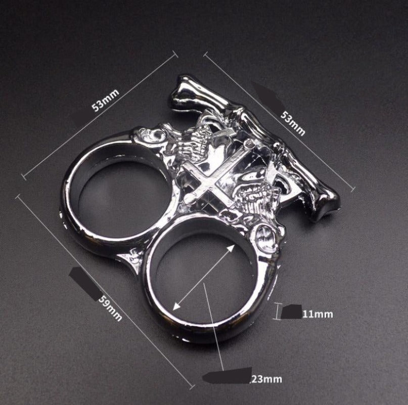 Outdoor Tool Zinc Alloy Back To Back Thinker Shape
