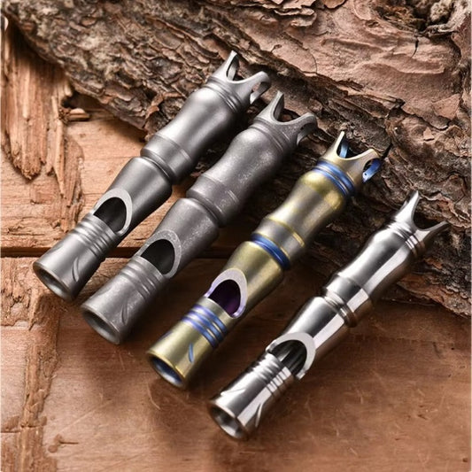 Portable Fashion Single Tube Titanium Whistle