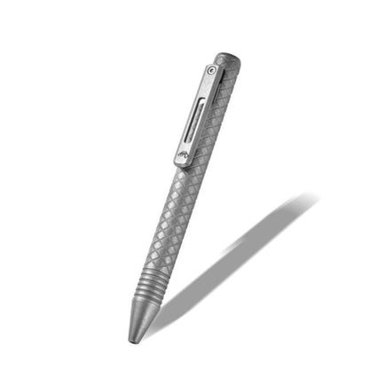 Titanium Lattice Slider Bolt ColorShift EDC Outdoor Pen