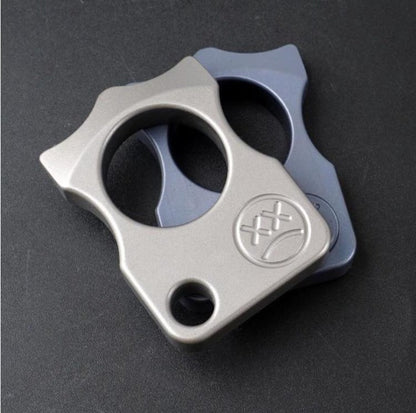 Sad Face Titanium One Finger EDC