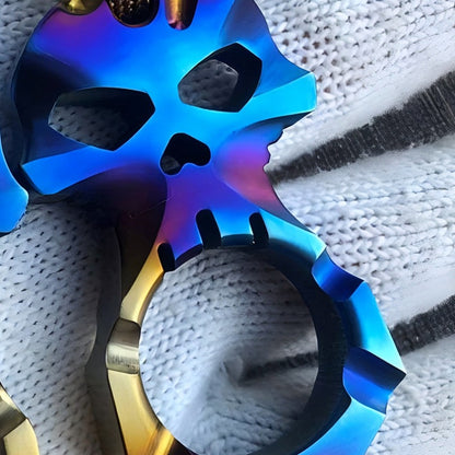 Skull Mini Titanium Safety Gear EDC Pendant