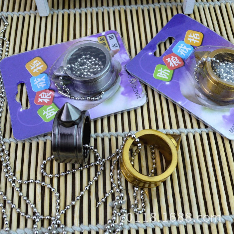 Pocket One Finger Ring Pendant EDC Tools