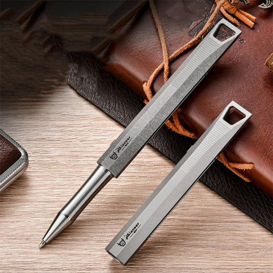 Titanium Alloy Sliding Decompression Safety Pen