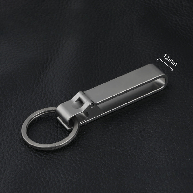 Titanium Belt Keychain Lightweight Sports Key Holder