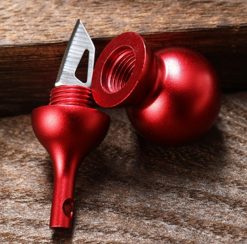 Gourd Keychain Pendant Mini Knife EDC