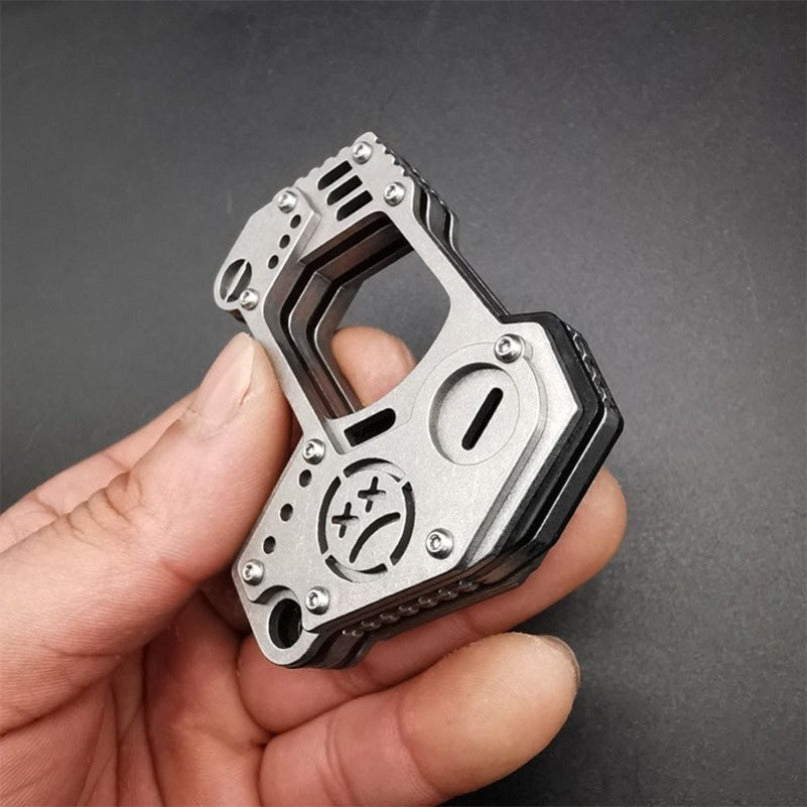 Stainless Steel Portable Single Hole Steel Outdoor Carry EDC Tool