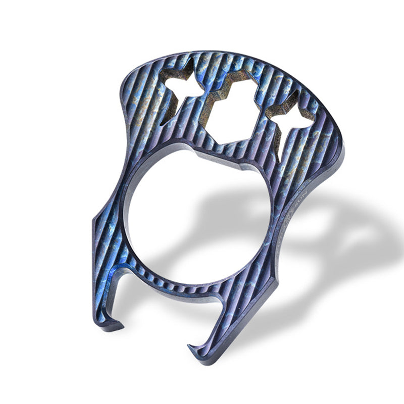 Titanium Mini Multifunctional Bottle Opener EDC Tool Keychain