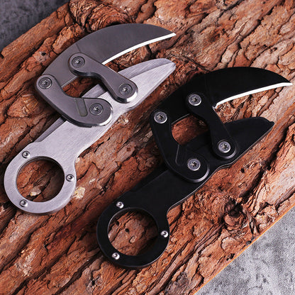 Mechanical Mini Claw Knife Foldable EDC