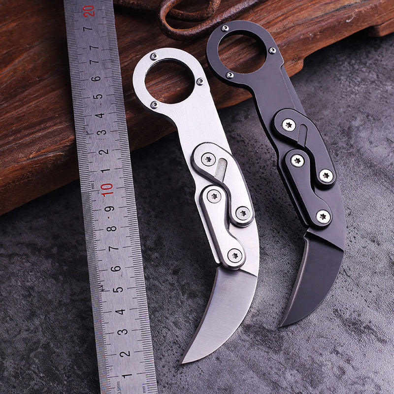 Mechanical Mini Claw Knife Foldable EDC