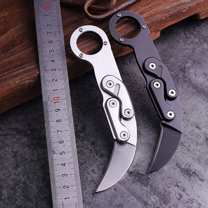 Mechanical Mini Claw Knife Foldable EDC