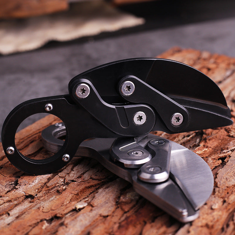 Mechanical Mini Claw Knife Foldable EDC