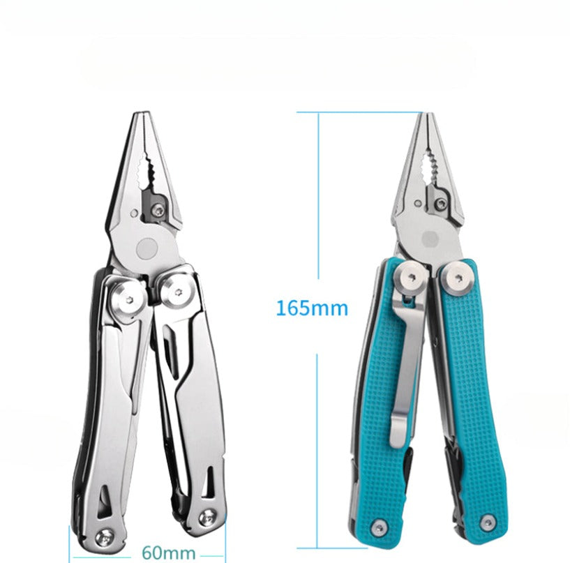 440 Multi EDC  Plier Forceps Mini Knives Scissor Bottle Opener