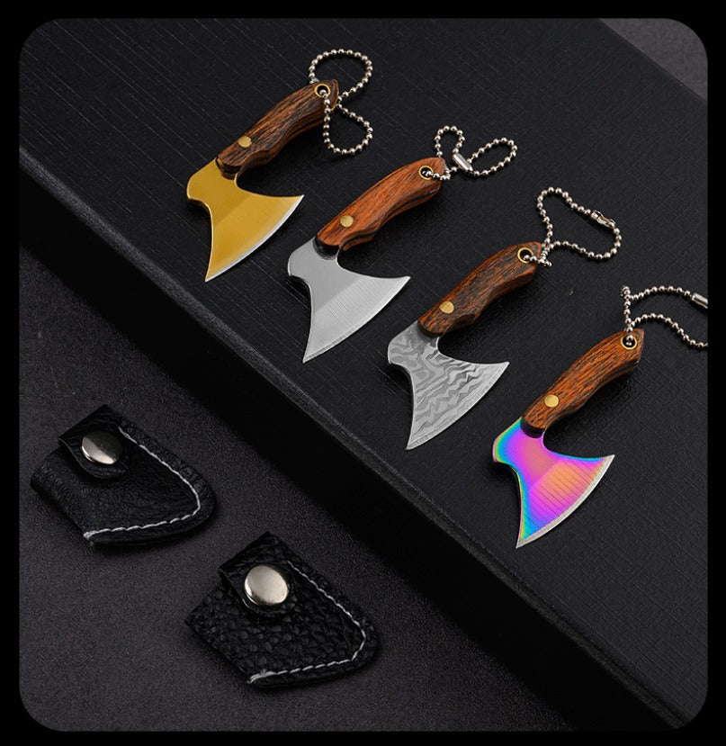 Mini Axe Knife Keychain Creative Pendant