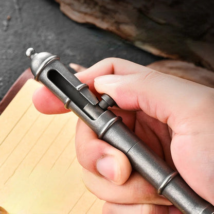 Titanium Retro Safety Pen Small Object Pendant EDC