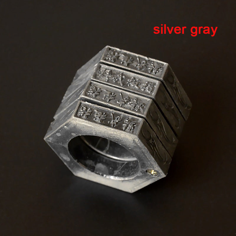 Hexagon Ring Folding Magic Outdoor EDC Tools