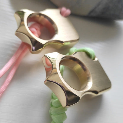 Multi-style Outdoor Single Hole Brass EDC Tool