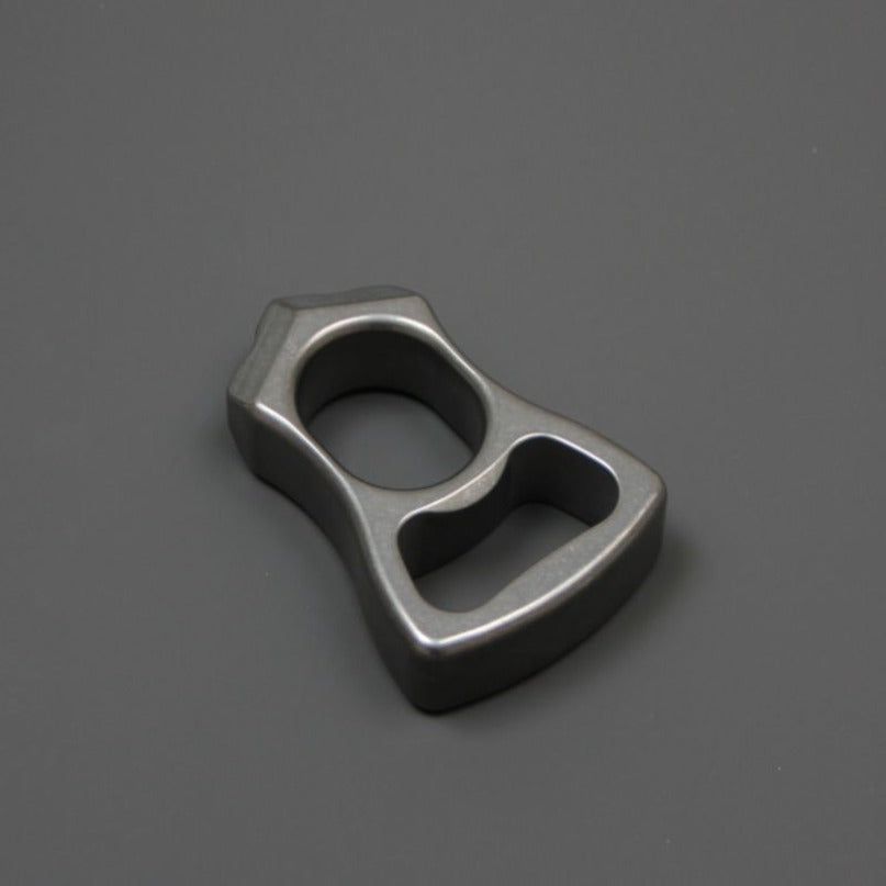 Titanium Safety Gear Single Finger Bottle Opener EDC