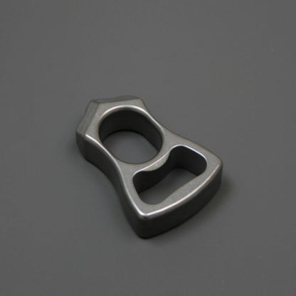 Titanium Safety Gear Single Finger Bottle Opener EDC