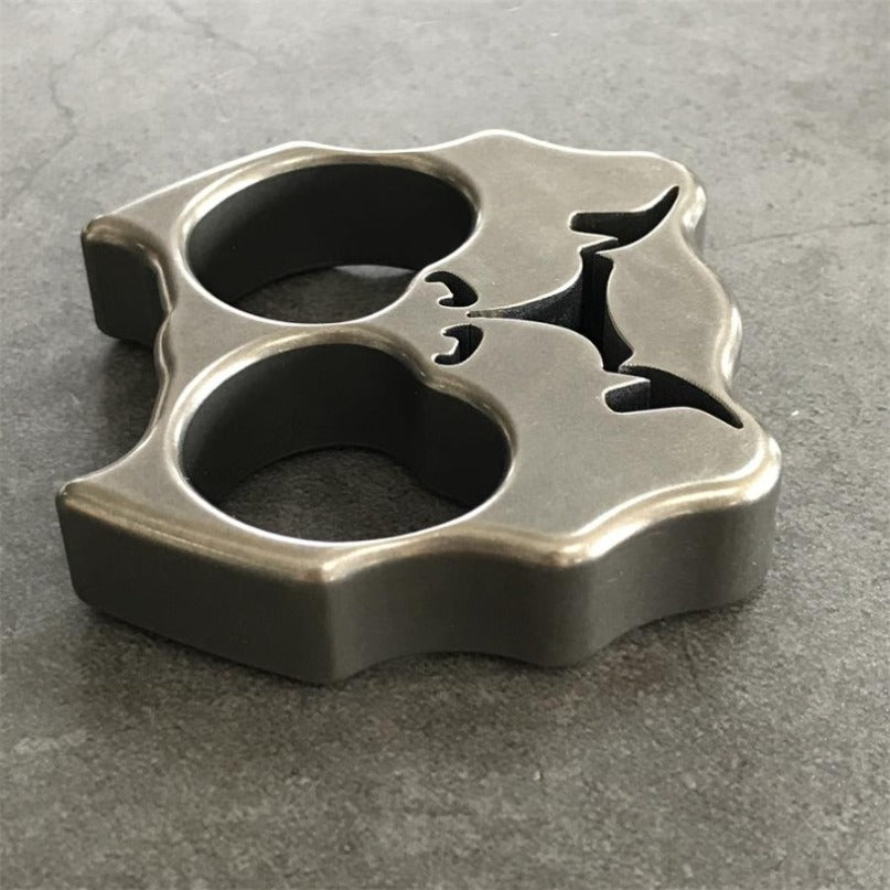 Titanium TC21 Titanium GODEDC Dog Head Two Hole Outdoor Tool
