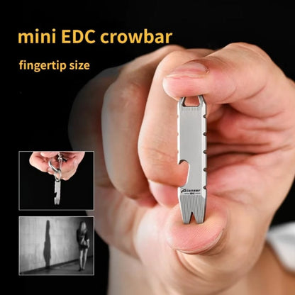 Mini Crowbar Tide Play Pendant Titanium Alloy Opener EDC