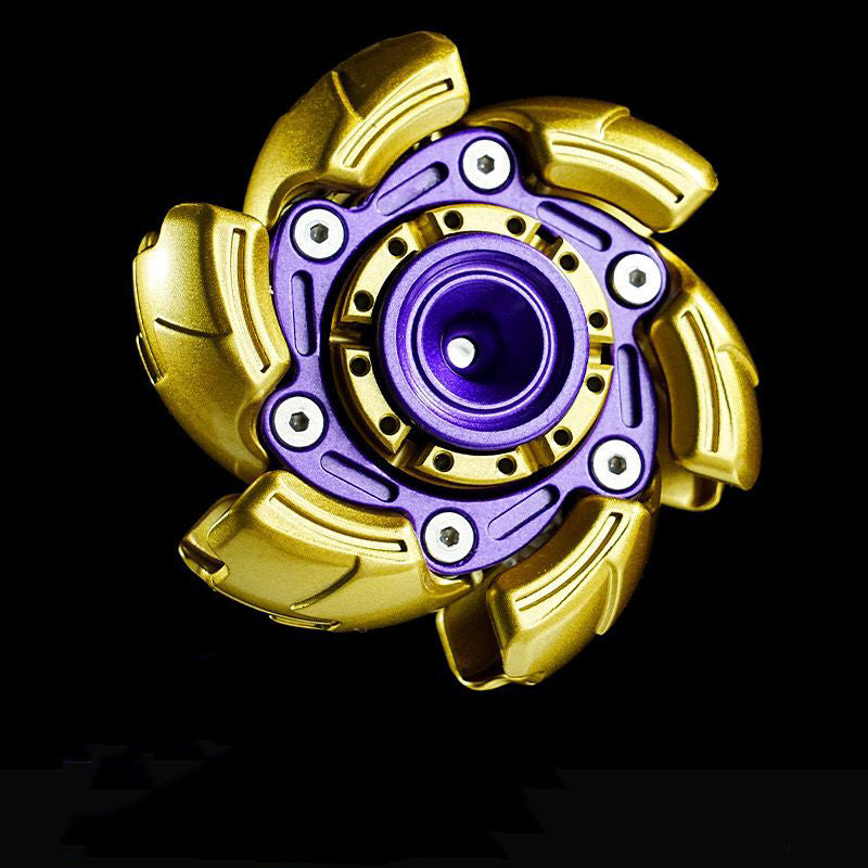 Mechanical Armor Fingertip Gyro Decompress Toys