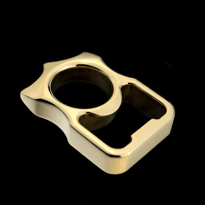 Bottle Opener Brass and Iron Outdoor Portable EDC