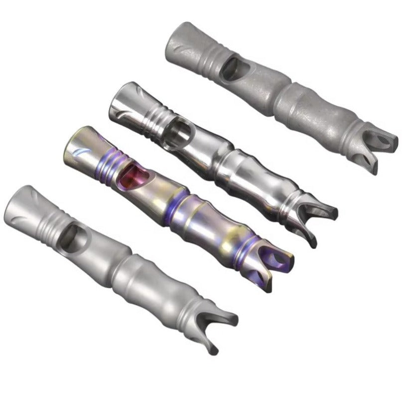 Portable Fashion Single Tube Titanium Whistle