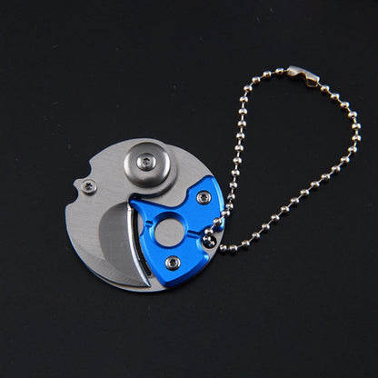 Mini Coin Knife Pendant Chain EDC