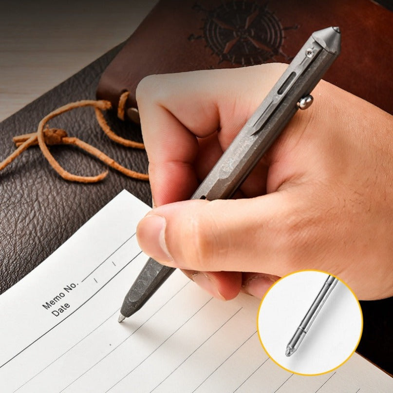 Titanium Alloy EDC Outdoor Striker Pen
